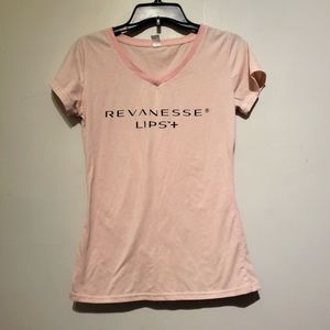 Pink v neck t-shirt